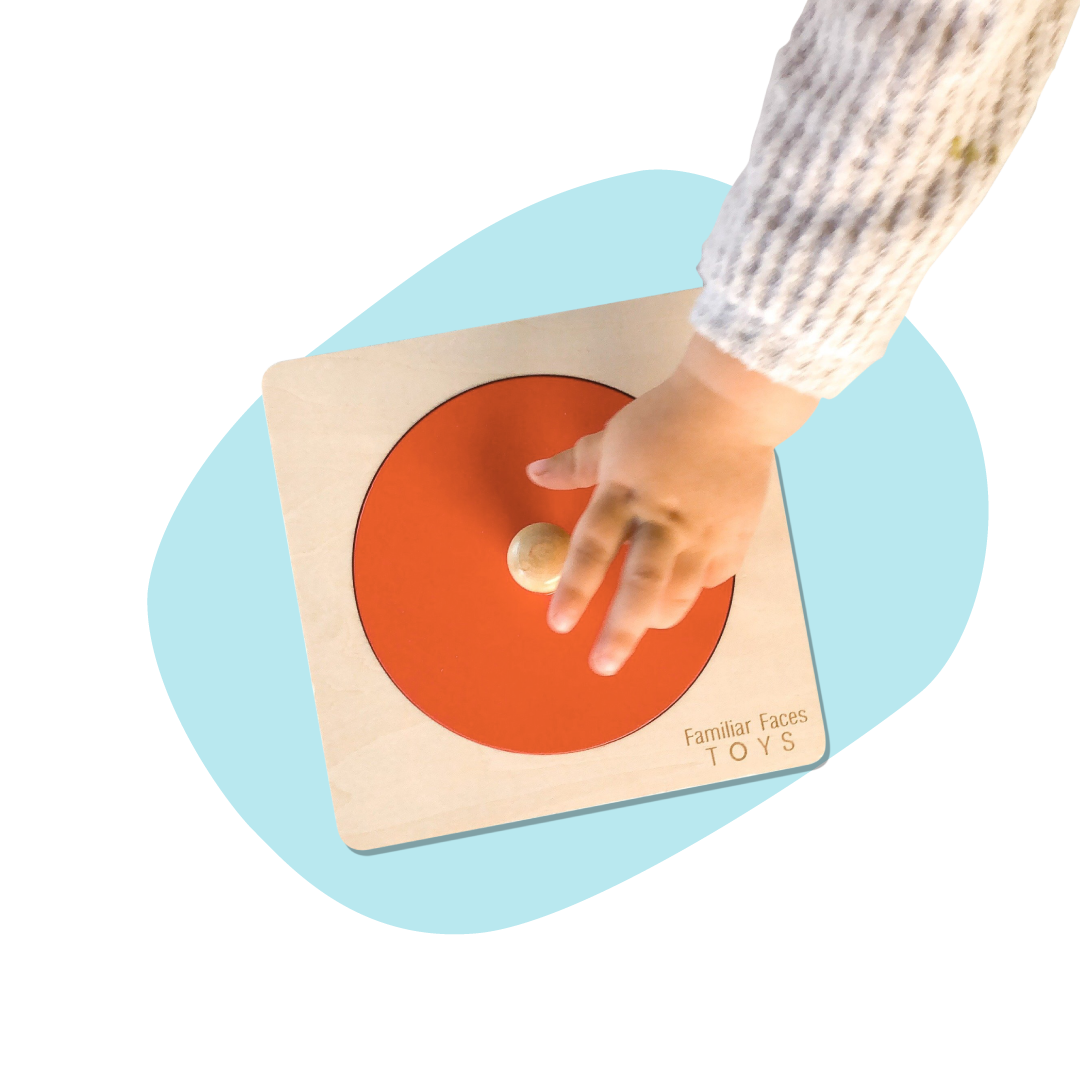 Mirror Peekaboo Knob Puzzle