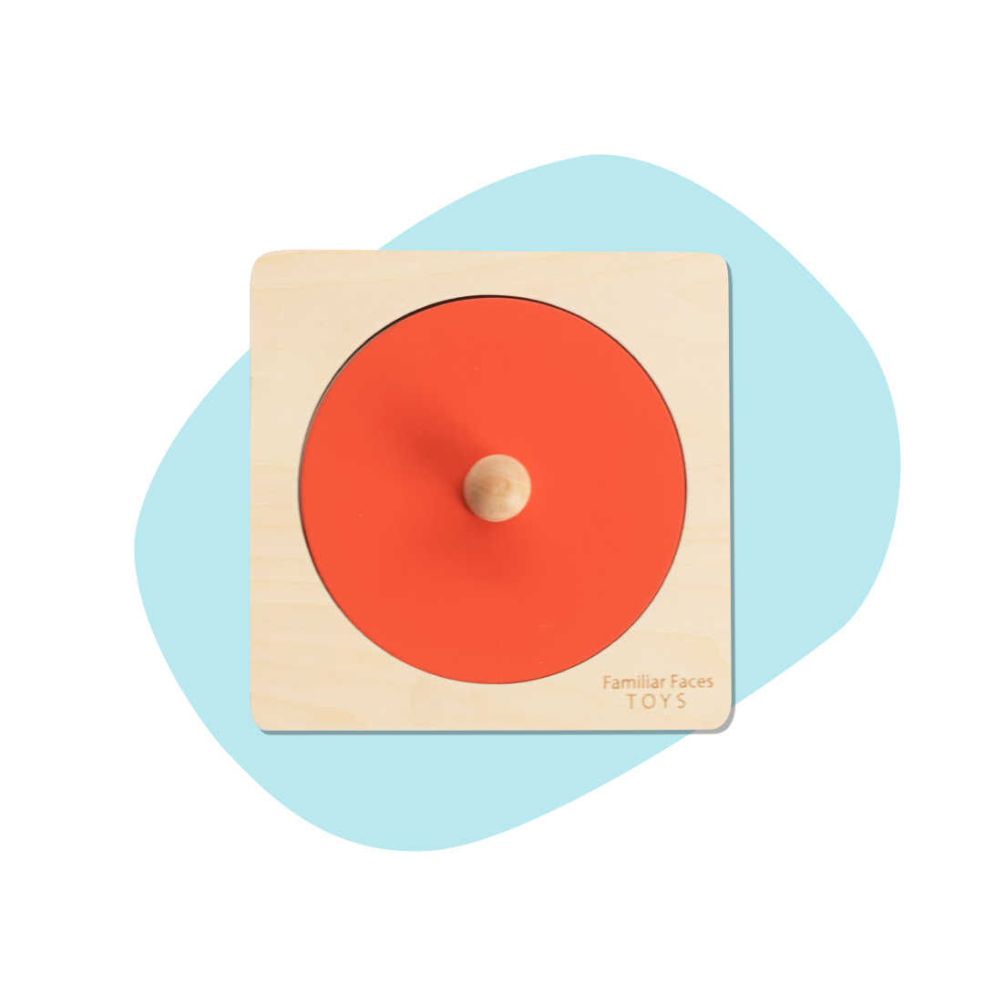 Mirror Peekaboo Knob Puzzle