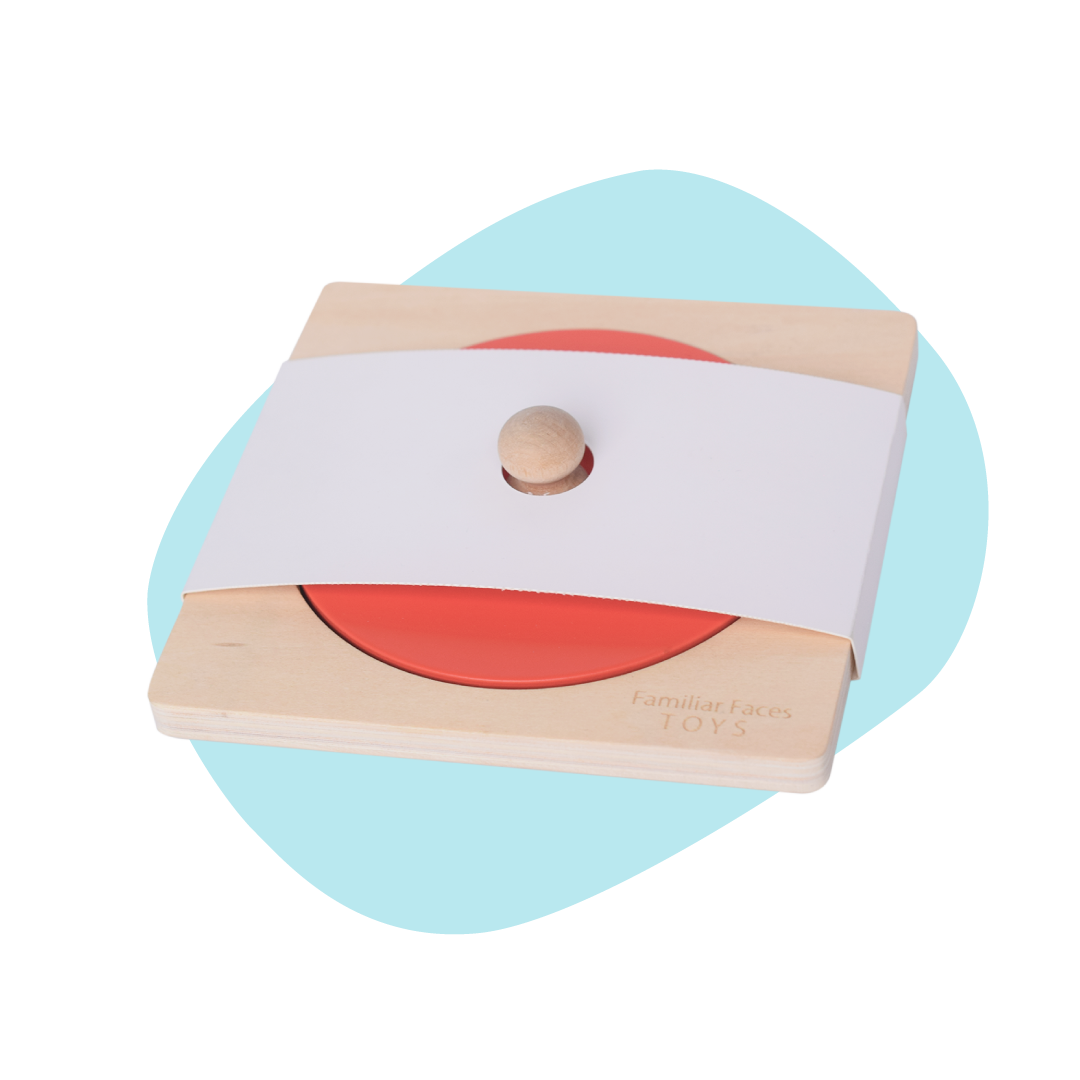 Mirror Peekaboo Knob Puzzle