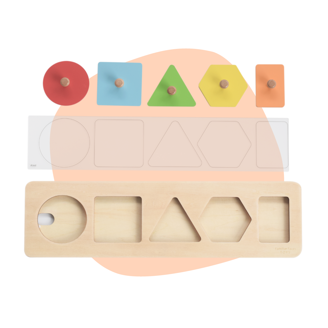 Peekaboo Puzzle Shapes - Insert Your Own Pictures